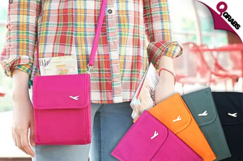 From QR25, Travel with Everything in Hand with a Messenger Pouch - Choose from Four Classic Colors! (Up to QR156 Value)